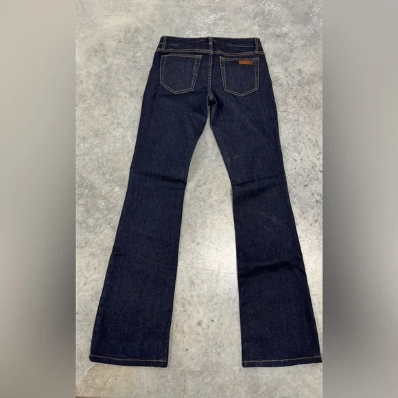 Joe's Jeans Dark Indigo Wide Leg Jeans - Picture 3 of 9